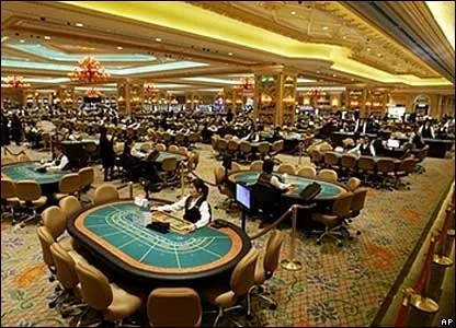 澳门威尼斯人酒店赌场大厅